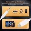 JH-030-A USB-C to 3.5mm Audio Adapter Cable - 6