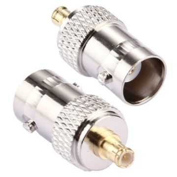 BNC Female to MCX Male Connector, 2 PCS Set - 1