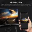 100W USB-C Female to Male 4K Video Data Extension Cable, 1m Black - 5