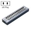 ORICO 13-Port USB 3.0 HUB with Switches & LED Indicator, US Plug - 1
