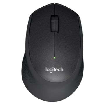 Logitech M330 Wireless Optical Mouse with Micro USB Receiver (Black) - 1