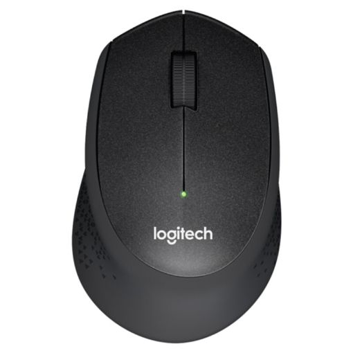 Logitech M330 Wireless Optical Mouse with Micro USB Receiver (Black) - 1