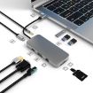 Basix BL10V 10-in-1 USB-C Hub: HDMI, VGA, RJ45, SD/TF, PD, USB Ports - 1
