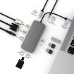 Basix BL10V 10-in-1 USB-C Hub: HDMI, VGA, RJ45, SD/TF, PD, USB Ports - 3
