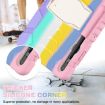 Samsung Galaxy Tab S7+/S7 FE/S8+ 3-Layer Protection Case, Pink - 6