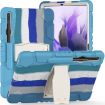 Samsung Galaxy Tab S7+/S7 FE/S8+ Protective Case, Colorful Blue - 1