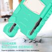 Samsung Galaxy Tab S7+/S7 FE/S8+ 3-Layer Case with Holder Mint Green - 6