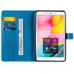 Cat & Tree Pattern Leather Case for Galaxy Tab A 8.0 (2019) Blue - 3