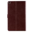 Galaxy Tab A 8.0 2019 Woman & Cat Flip Leather Case Brown - 2