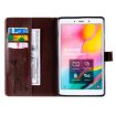 Galaxy Tab A 8.0 2019 Woman & Cat Flip Leather Case Brown - 3