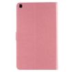 Galaxy Tab A 8.0 2019 Pink Flip Case with Cat Pattern & Wallet - 2