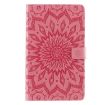 Sunflower Pattern Flip Case for Galaxy Tab A 8.0 (2019) - Pink - 1