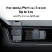 Baseus SUYK000101 Easy Control Car Phone Holder - Dark Sky Black - 4