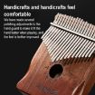 Aurora Blue-Cat 21 Tone Acacia Wood Kalimba Thumb Piano Instrument - 5