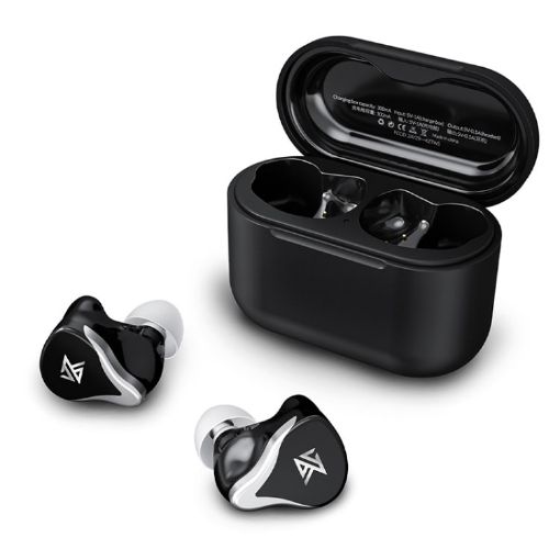 KZ Z3 Hybrid 1DD+1BA Bluetooth 5.2 TWS Sports Earphones (Black) - 1