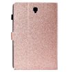 Rose Gold Glitter Flip Case for Galaxy Tab S4 10.5 T830 with Holder - 3