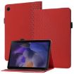 Samsung Galaxy Tab A8 10.5 2021 Flip Leather Case - Red - 1
