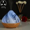 Volcano Shape Humidifier Glass Aromatherapy Machine, UK Plug, Khaki - 1