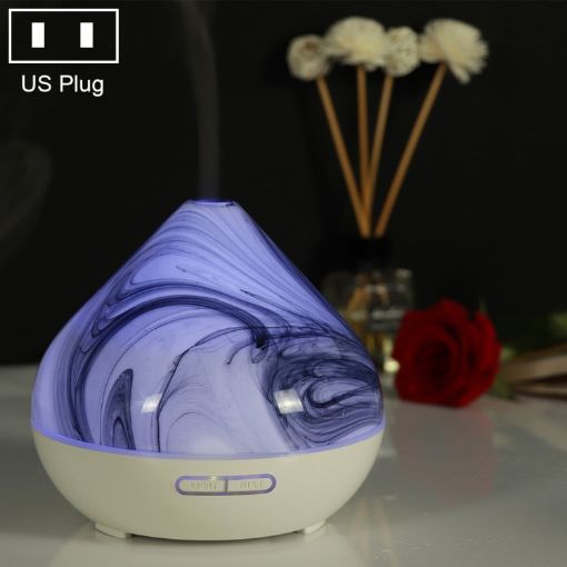 Volcano Shape Humidifier Aromatherapy Machine, US Plug, White, 400ml - 1