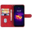 Red Leather Phone Case for Ulefone Armor 11T/11 5G - 3