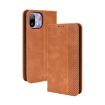 Ulefone Note 6/6P Retro Leather Case with Magnetic Buckle (Brown) - 1
