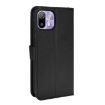 Ulefone Note 6/6P Black Diamond Texture Leather Phone Case - 3