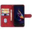 Red Leather Phone Case for Ulefone Armor X8 - 3