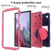Samsung Galaxy Tab A8 10.5 2021 Two-Color Silicone PC Case - 3