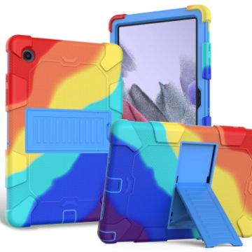 Samsung Galaxy Tab A8 10.5 Two-Color Robot Silicone PC Case - 1
