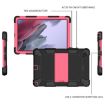 Samsung Galaxy Tab A8 10.5 2021 Black/Rose Red Tablet Case - 6