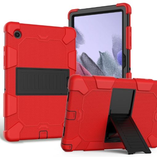 Samsung Tab A8 10.5 2021 Red/Black Robot Silicone Case - 1