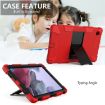 Samsung Tab A8 10.5 2021 Red/Black Robot Silicone Case - 4