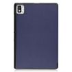 TCL Tab 10s Dark Blue Leather Tablet Case with Folding Holder - 3