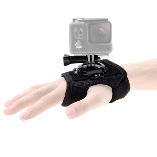 PULUZ 360 Rotation Palm Strap Mount for GoPro & Action Cameras - 1
