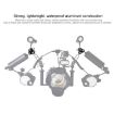 PULUZ Triple Ball Clamp Aluminum Bracket for Diving Photography - 5