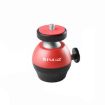 PULUZ Red Aluminum Alloy Ball Head Tripod Adapter 1/4" Screw - 2