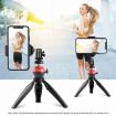PULUZ Red Aluminum Alloy Ball Head Tripod Adapter 1/4" Screw - 4