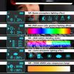 PULUZ RGB 114 LEDs Waterproof Photography Light Stick with Remote - 4