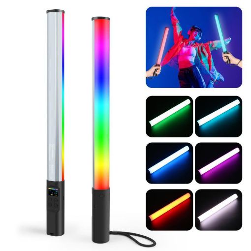 PULUZ RGB Handheld Stick Light with 132 LEDs for Photo Fill - 1