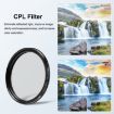 PULUZ 52mm CPL + UV Filter with Adapter for GoPro HERO12/11/10/9 - 5