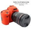 Red PULUZ Soft Silicone Case for Canon EOS 5D Mark IV - 5