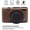 PULUZ Soft Silicone Case for Sony RX100 III/IV/V (Coffee) - 4