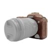 PULUZ Coffee Silicone Protective Case for Canon EOS R5 - 1