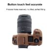 PULUZ Coffee Silicone Protective Case for Canon EOS R5 - 4