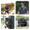 PULUZ Action Camera Magnetic Neck Mount Holder Vlog Strap, Black - 6