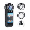 PULUZ Snap-on Tempered Glass Lens Guard for Insta360 X5 (Transparent) - 1