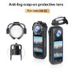 PULUZ Snap-on Tempered Glass Lens Guard for Insta360 X5 (Transparent) - 2