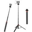PULUZ 2m Aluminum Alloy Telescopic Tripod Broadcast Fill Light - 1