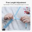 PULUZ Black Adjustable Lanyard for DJI OSMO Pocket 3/Insta360 X5 - 5