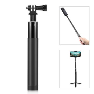 PULUZ 70cm Selfie Stick Monopod with Invisible Adapter for Insta360 - 1